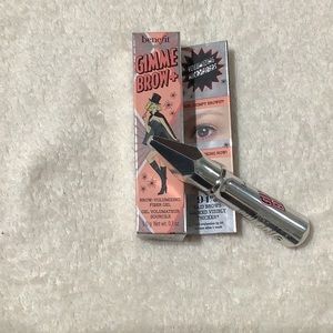 Benefit Gimme Brow Microfibers Gel - warm light brown - new